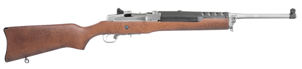 Ruger Mini-Thirty Wood 7.62 X 39 18.5" Barrel 5-Rounds Ghost Ring Rear Sight