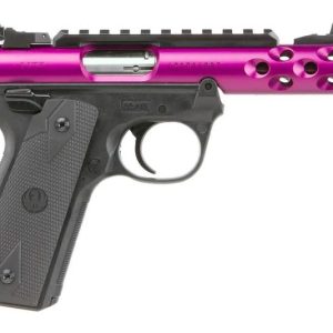 Ruger Mark IV 22/45 Lite Purple 4.40" Threaded Barrel .22 LR 10-Rounds - HANDGUNS - Miami Shooters Supply
