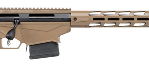 Ruger Precision Rifle Black / Dark Earth 6.5 PRC 26" Barrel 8-Rounds with Folding, Adjustable Oversized Bolt Handle Stock - Bolt Action Rifles - Miami Shooters Supply