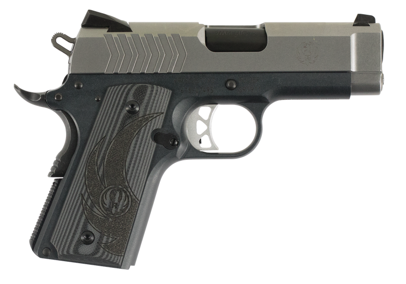 Ruger SR1911 Lightweight Stainless / Gray 9mm 3.6" Barrel 7-Rounds Officer-Style Ruger SR1911 Lightweight Stainless / Gray 9mm 3.6" Barrel 7-Rounds Officer-Style - HANDGUNS - Miami Shooters Supply