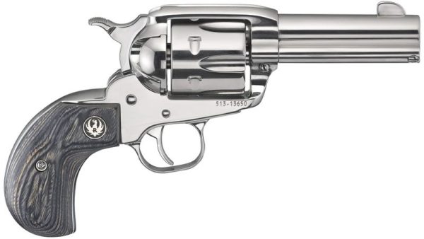 Ruger Vaquero Stainless .357 Mag 3.75" Barrel 6-Rounds Birds Head Grip