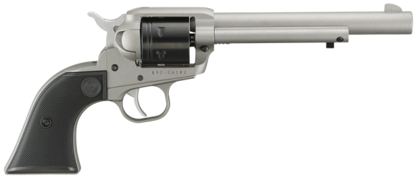 Ruger Wrangler Silver .22 LR 6.5" Barrel 6-Rounds Fixed Sights