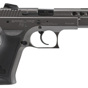 SAR USA P8L Stainless Steel 9mm 4.60" Barrel 17-Rounds Adjustable Sights - HANDGUNS - Miami Shooters Supply