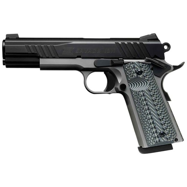 Savage Arms 1911 Government Two Tone 9mm Luger 5in Black Nitride Pistol - 10+1 Rounds - Image 2