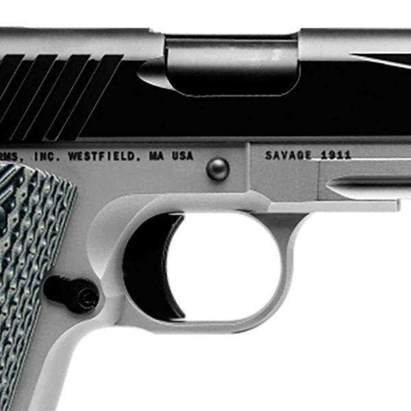 Savage Arms 1911 Government Two Tone 9mm Luger 5in Black Nitride Pistol - 10+1 Rounds - Image 3