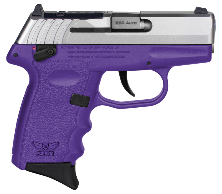 SCCY CPX-4 Purple / Stainless 9mm 2.96" Barrel 10-Rounds Manual Safety SCCY CPX-4 Purple / Stainless 9mm 2.96" Barrel 10-Rounds Manual Safety - HANDGUNS - Miami Shooters Supply