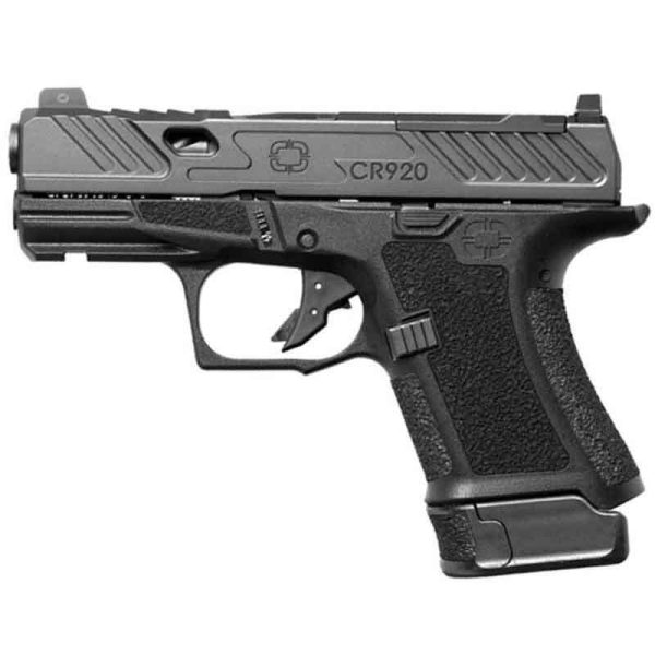 Shadow Systems CR920 Elite 9mm Luger 3.41in Black Nitride Pistol - 10+1 Rounds - Image 2