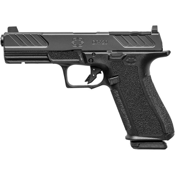 Shadow Systems DR920 Foundation 9mm Luger 4.5in Black Nitride Pistol - 17+1 Rounds - Image 2