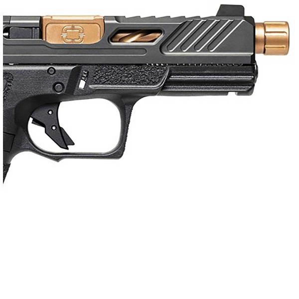 Shadow Systems MR920 Elite 9mm Luger 4.5in Black/Bronze Nitride Pistol - 15+1 Rounds - Image 3