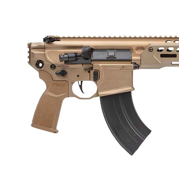 Sig Sauer MCX Spear-LT 7.62x39mm 11.50in Coyote Cerakote/Black Modern Sporting Pistol - 28+1 Rounds - Image 3