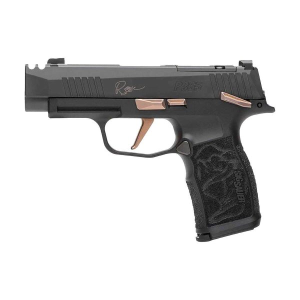 Sig Sauer Rose 9mm Luger 3.1in Black Pistol - 10+1 Rounds - Image 2