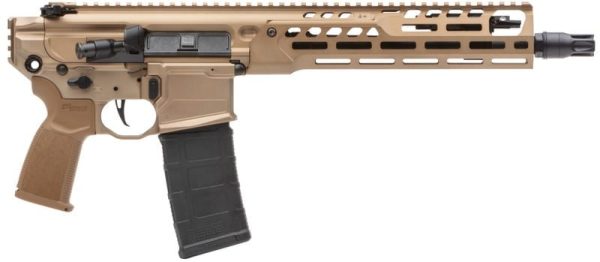 Sig Sauer MCX-Spear LT Pistol Coyote Tan 5.56 NATO/.223 Rem 11.5" Barrel 30-Rounds