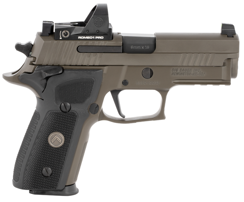 Sig Sauer P229 Compact Legion RXP Gray 9mm 3.9" Barrel 10-Rounds w/ ROMEO1 Pro Sig Sauer P229 Compact Legion RXP Gray 9mm 3.9" Barrel 10-Rounds w/ ROMEO1 Pro - HANDGUNS - Miami Shooters Supply