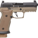Sig Sauer P320 AXG Combat Flat Dark Earth 9mm 4.6" Barrel 21-RoundsThreaded Barrel