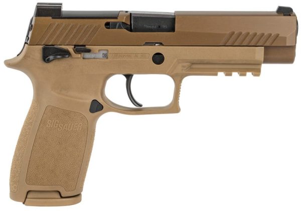 Sig Sauer P320 M17 Coyote Tan 9mm 4.7" Barrel 10-Rounds with Night Sights