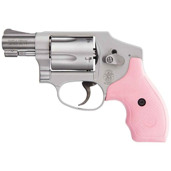 Smith & Wesson Model 642 38 Special 1.87in Stainless Steel/Pink Revolver - 5 Rounds - Image 2