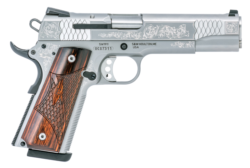 Smith and Wesson 1911 E-Series Stainless .45 ACP 5" Barrel 8-Rounds Smith and Wesson 1911 E-Series Stainless .45 ACP 5" Barrel 8-Rounds - 1911 - Miami Shooters Supply