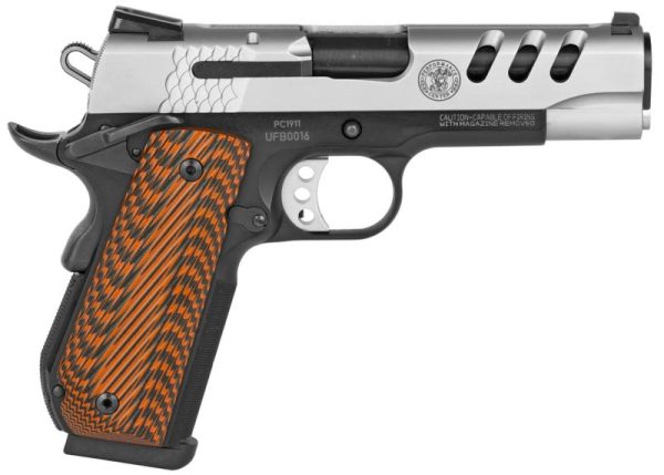 Smith and Wesson 1911 Performance Center Stainless .45 ACP 4.25" Barrel 8-Rounds