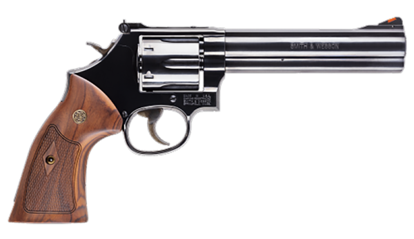 Smith and Wesson Model 586 Classic .357 Mag 6" Barrel 6-Rounds Adjustable Rear Sight