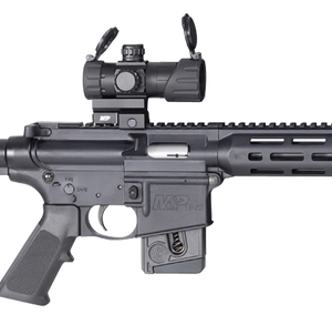 Smith and Wesson M&P15-22 Sport .22 LR 16.5" Barrel 10-Round Red/Green Dot Sight