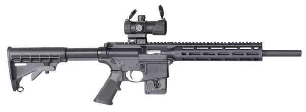 Smith and Wesson M&P15-22 Sport .22 LR 16.5" Barrel 10-Round Red/Green Dot Sight