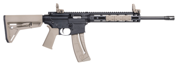 Smith and Wesson M&P 15-22 Sport Magpul MOE Flat Dark Earth .22 LR 16.5" Barrel 25-Rounds