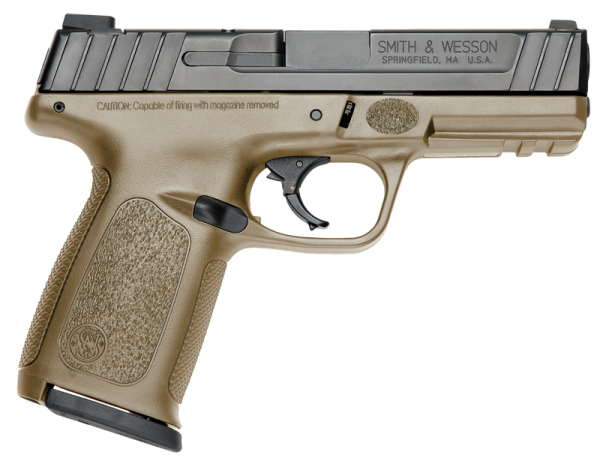 Smith & Wesson SD9 Black / Flat Dark Earth 9mm 4" Barrel 16-Rounds FS