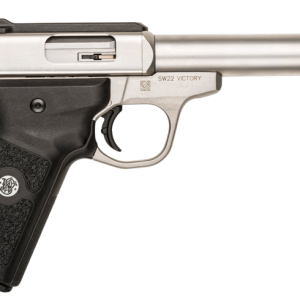 Smith and Wesson Victory Pistol Black/Stainless .22 LR 5.5" Barrel 10-Rounds