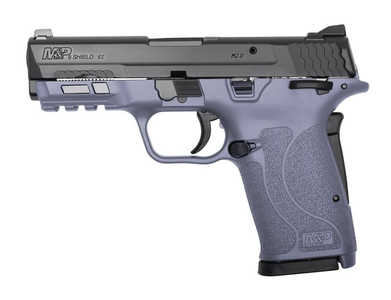Smith and Wesson M&P9 M2.0 Shield EZ Orchid / Black 9mm 3.675" Barrel 8-Rounds Adjustable Sights Smith and Wesson M&P9 M2.0 Shield EZ Orchid / Black 9mm 3.675" Barrel 8-Rounds Adjustable Sights - HANDGUNS - Miami Shooters Supply