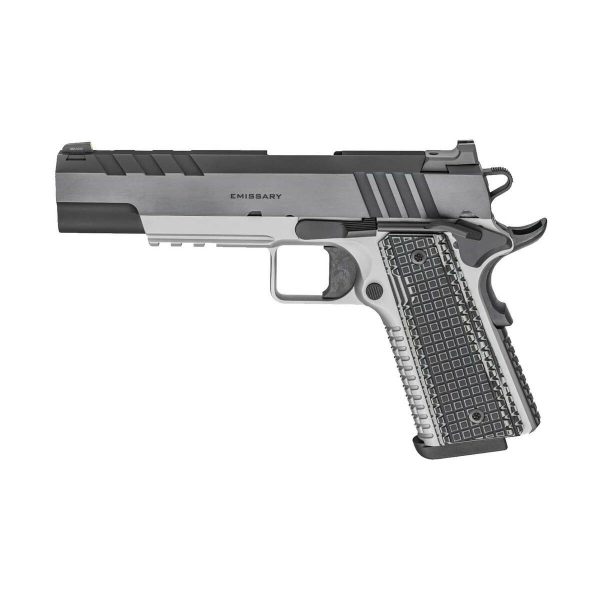 Springfield Armory 1911 Emissary 9mm 5in Stainless Pistol - 9+1 Rounds - Image 2