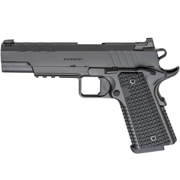 Springfield Armory 1911 Emissary 9mm Luger 5in Black Cerakote Pistol - 9+1 Rounds - Image 2