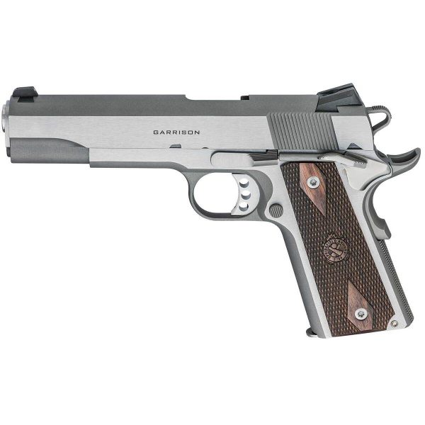 Springfield Armory 1911 Garrison 45 Auto (ACP) 5in Stainless Steel Pistol - 7+1 Rounds - Image 2