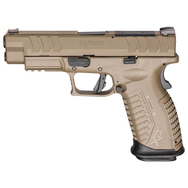 Springfield Armory XD-M Elite OSP 10mm Auto 4.5in Desert FDE Pistol - 16+1 Rounds - Image 2
