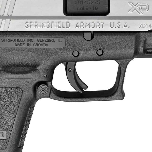 Springfield Armory XD Sub-Compact 9mm Luger 3in Black/Stainless Pistol - 10+1 Rounds - Image 3