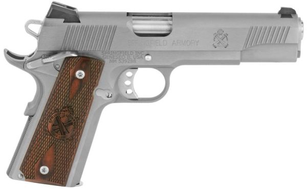 Springfield 1911 Loaded Stainless .45ACP 5-inch 7-Rounds CA Model