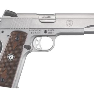 Ruger SR1911 Standard Stainless .45 ACP 5" Barrel 8-Rounds - 1911 - Miami Shooters Supply