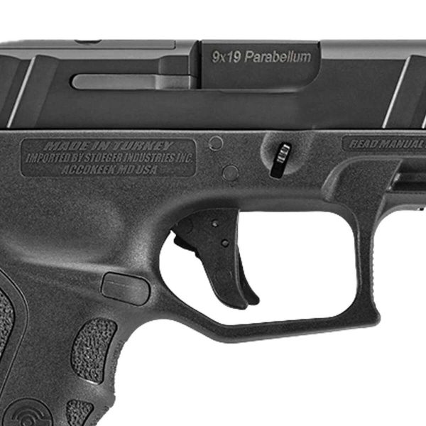 Stoeger STR-9SC Sub 9mm Luger 3.54in Black Pistol - 10+1 Rounds - Image 2