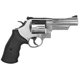Smith and Wesson 629 Stainless .44 Mag 4" Barrel 6-Rounds Red Ramp Sight