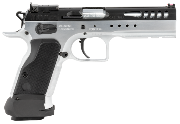Tanfoglio Defiant Limited Master Chrome .38 Super 4.75" Barrel 18-Rounds
