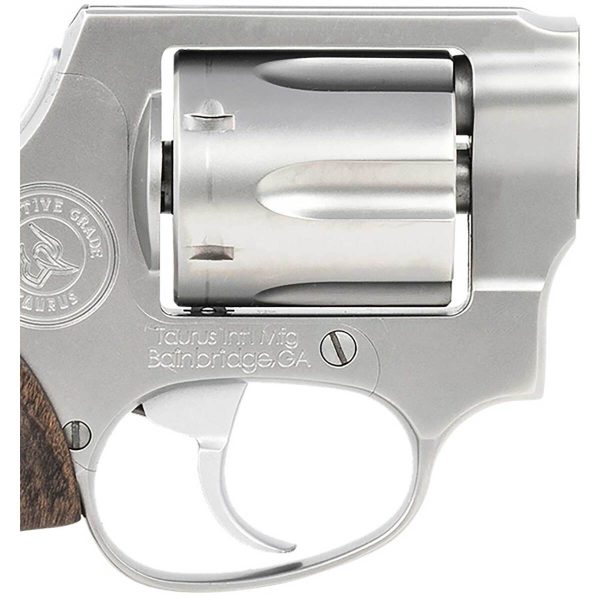 Taurus Executive Grade 856 38 Special 3in Polished Satin Stainless Steel Revolver - 6 Rounds - Image 3
