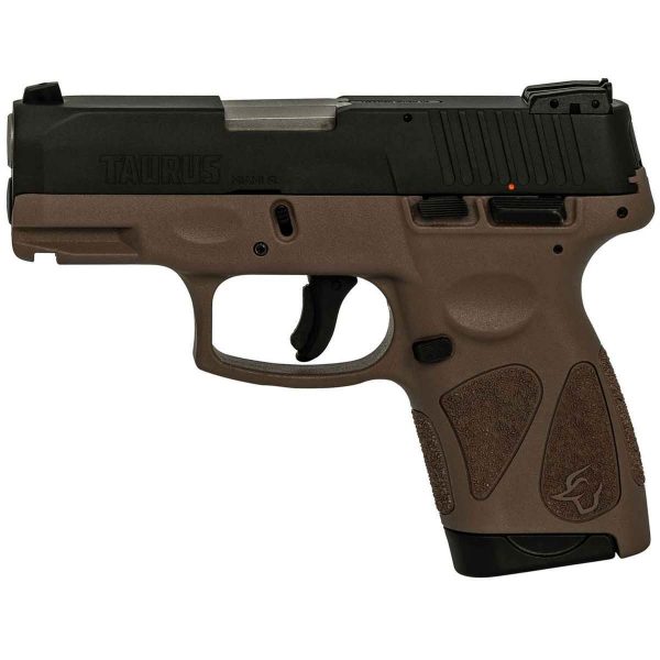 Taurus G2S 9mm Luger 3.26in Brown/Black Pistol - 7+1 Rounds - Image 2