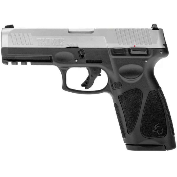 Taurus G3 9mm Luger 4in Stainless/Black Pistol - 10+1 Rounds - Image 2