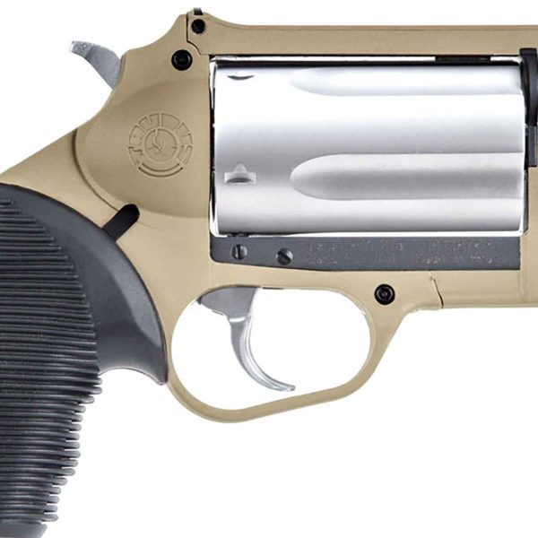 Taurus Judge Public Defender 45 (Long) Colt/410 Gauge Flat Dark Earth Revolver - 5 Rounds - Image 3
