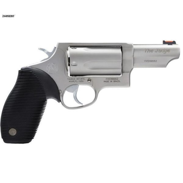 Taurus Judge 410 Gauge/ 45 (Long) Colt 3in Matte Stainless Revolver - 5 Rounds