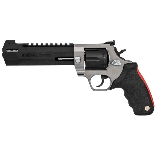 Taurus Raging Hunter 44 Magnum 6.75in Black/Stainless Aluminum Revolver - 6 Rounds - Image 2