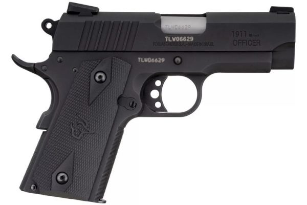 Taurus 1911 Officer Matte Black 9mm 3.5" Barrel 8-Rounds
