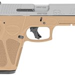 Taurus G3 Flat Dark Earth / Stainless 9mm 4" Barrel 17-Rounds 2 Mags