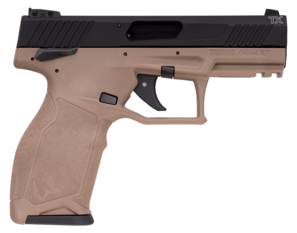 Taurus TX22 Flat Dark Earth .22 LR 4.1" Barrel 16-Rounds 2 Mags