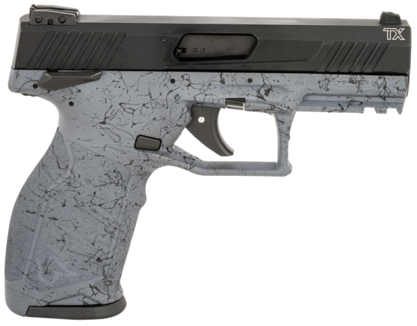 Taurus TX22 Gray / Black Webbing .22 LR 4.1" Threaded Barrel 10-Rounds
