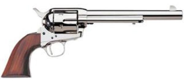 Taylors and Co Uberti 1873 Cattleman Nickel .45 Colt 7.5" Barrel 6-Rounds